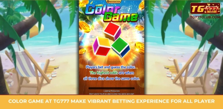 Color Game at TG777 make vibrant betting experience for all player
